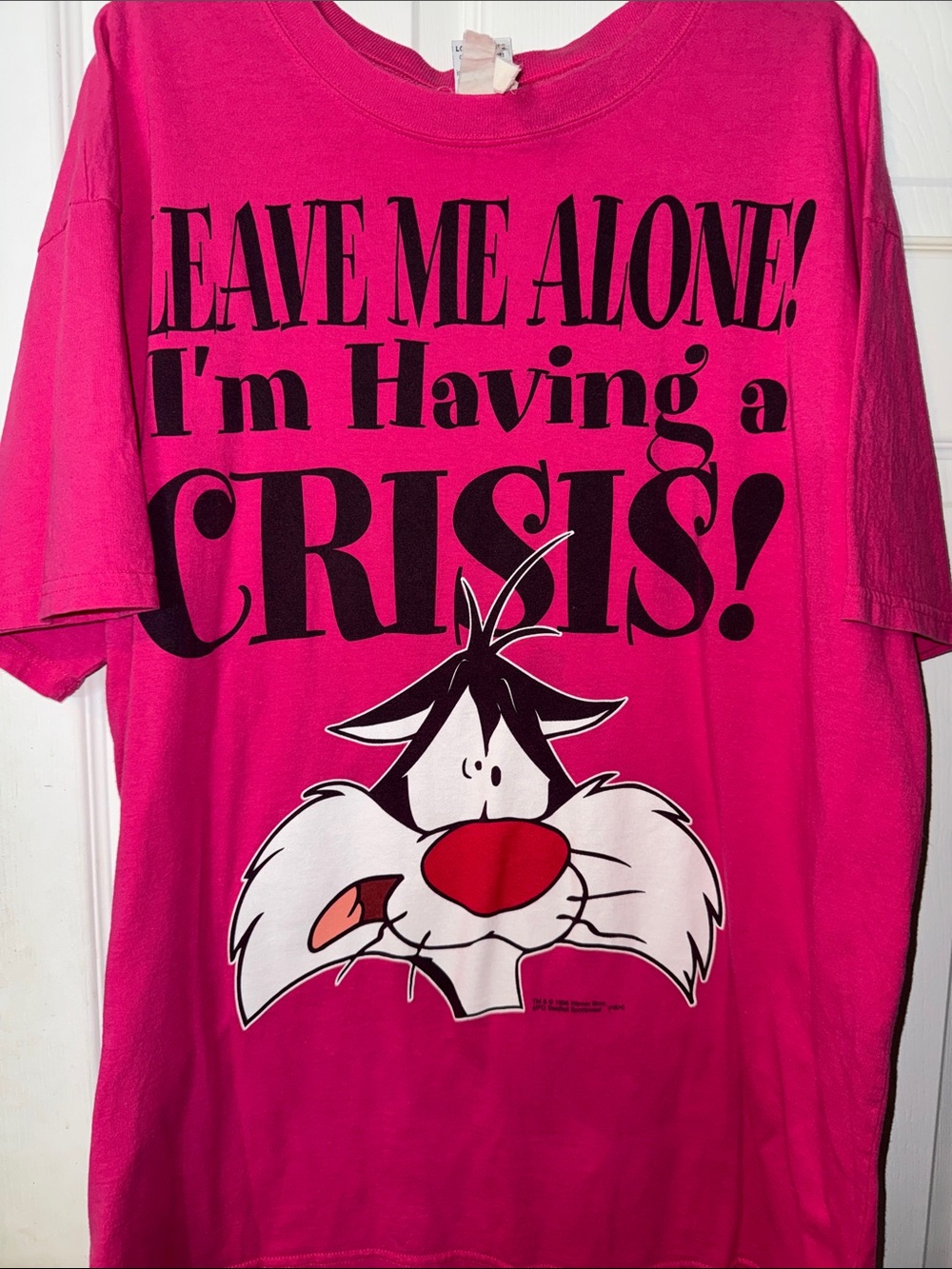 Vintage 90s looney Tunes Sylvester The Cat Shirt